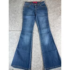 Women's Blue Flared Jeans